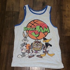 Space Jam Men's Tank Top - White   PM3